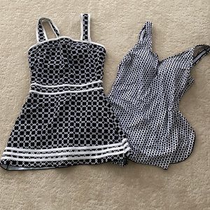 Two Shores Shapes Swimwear so 8 and six 10